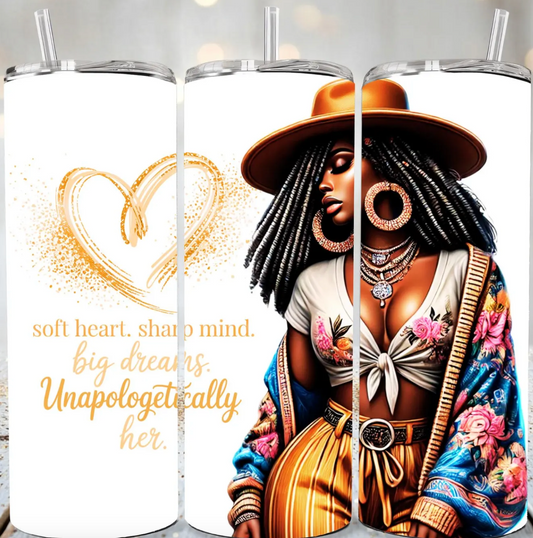Stay blessed-20oz Skinny Tumbler (