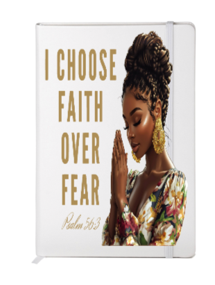 I choose faith over fear- (Christian & Melanin related)-UV DTF