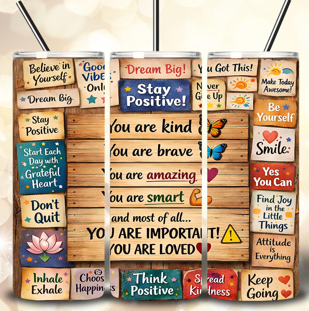 You Are Loved -20oz Skinny Tumbler