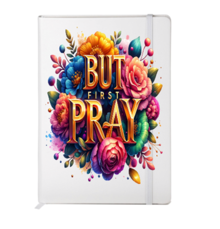 But Pray (Christian related) -Journal UV DTF DECAL