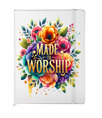 Made to worship (Christian related) -Journal UV DTF DECAL