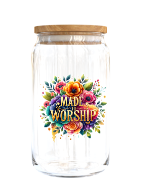 Made to worship (Christian related) -Journal UV DTF DECAL