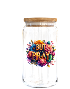 But Pray (Christian related) -Journal UV DTF DECAL