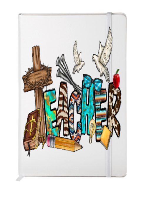 Teacher Christian related  - Journal UV DTF DECAL