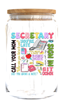 Secretary- Journal UV DTF DECAL