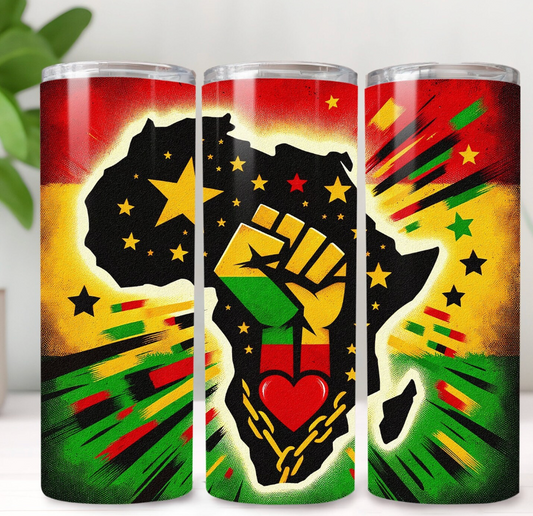 Juneteenth20oz Skinny Tumbler