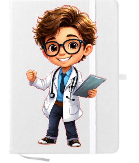 Little Boy Doctor  (Vanilla ) -UV DTF