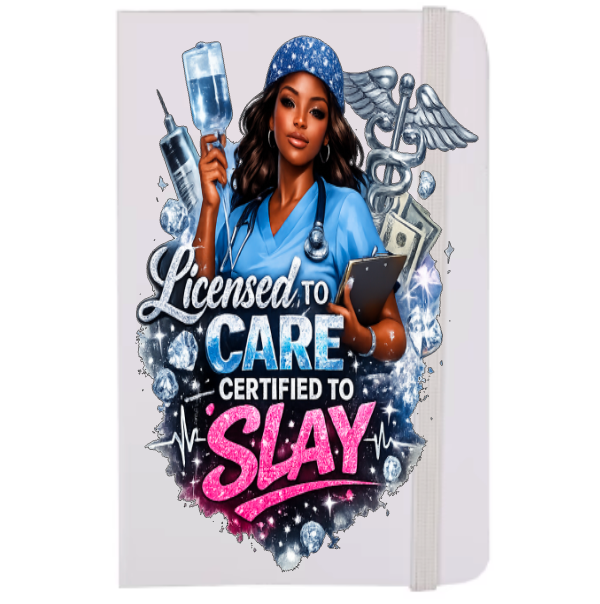Licensed to care Certified to Slay-UV DTF