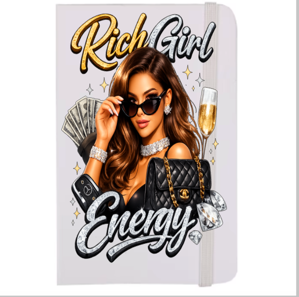 Rich Girl Energy  -(Caucasian women)-UV DTF