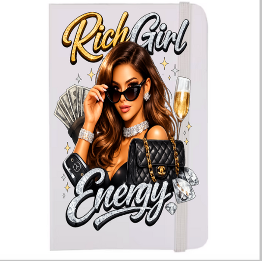 Rich Girl Energy  -(Caucasian women)-UV DTF