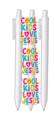 Cool Kids Love Jesus-(Christian RELATED)-UV DTF