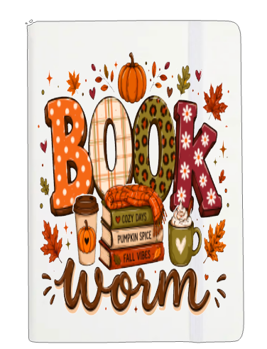Book Worm-(Fall RELATED)-UV DTF