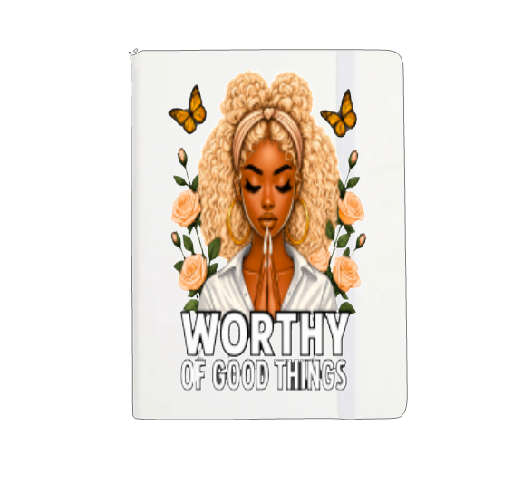 Worthy of Good Things (Black Women with Blonde curly hair ) -UV DTF