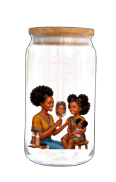 The way mother loves her daughter teachers her how to love herself -UV DTF