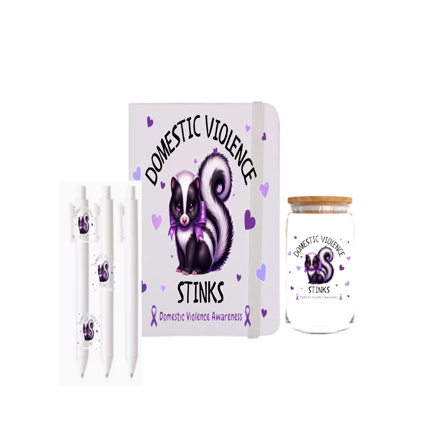 Domestic Violence Stinks -UV DTF