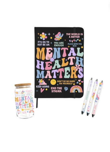 Mental Health Matters | Journal UV DTF DECAL