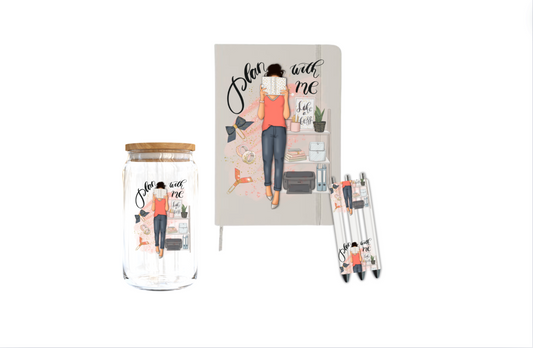 Plan with me | Journal UV DTF DECAL