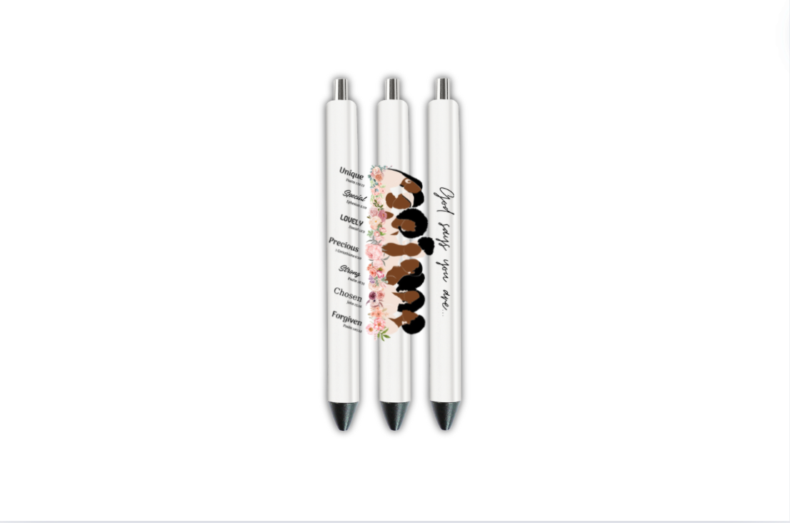 God says you are...| Journal UV DTF DECAL