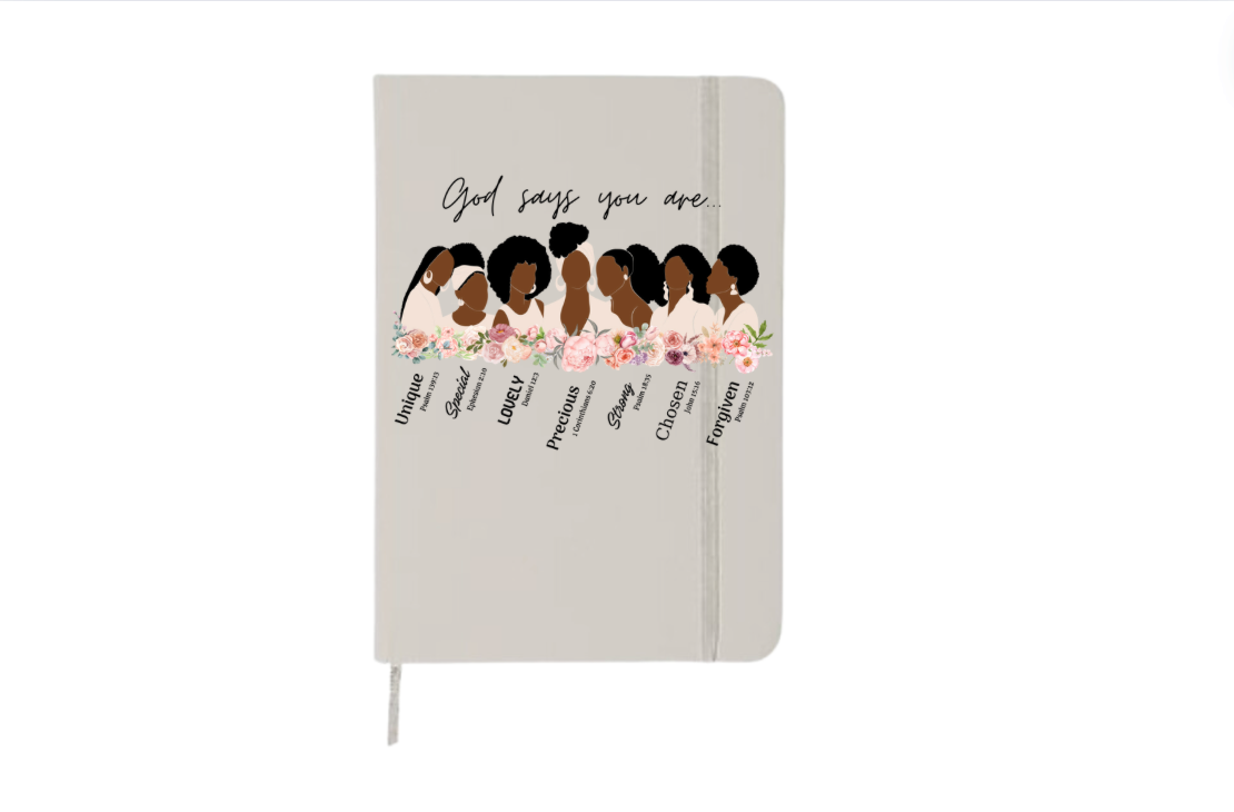 God says you are...| Journal UV DTF DECAL