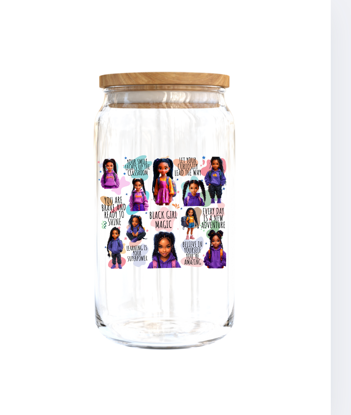 Middle school /Teen Girls-Journal UV DTF DECAL
