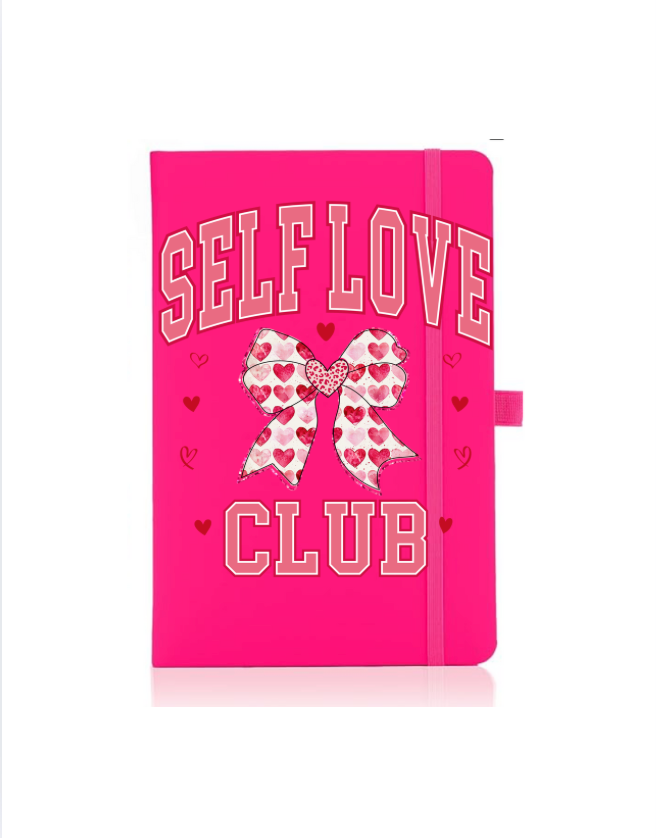 Self Love Club- Journal UV DTF DECAL