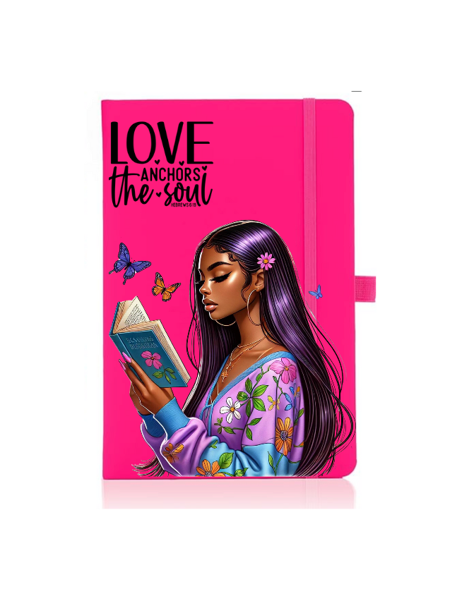Love Anchor the Soul- Journal UV DTF
