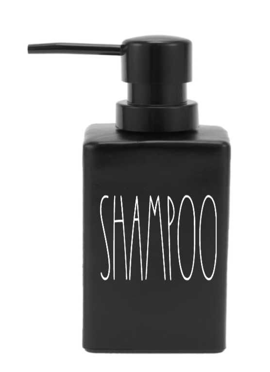 Shampoo-(WHITE FONT) -UV DTF DECAL 3''