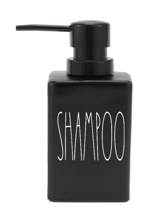 Shampoo-(WHITE FONT) -UV DTF DECAL 3''
