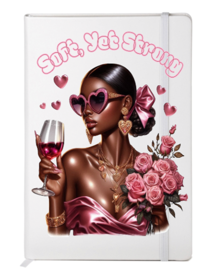 Soft, yet Strong-(Melanin inspirational women )  -UV DTF