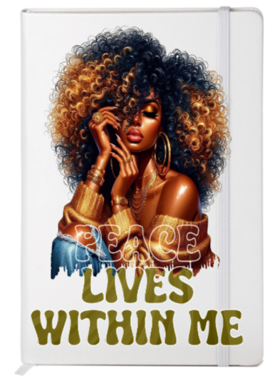 Peace Lives Within me ( Melanin Women ) -UV DTF