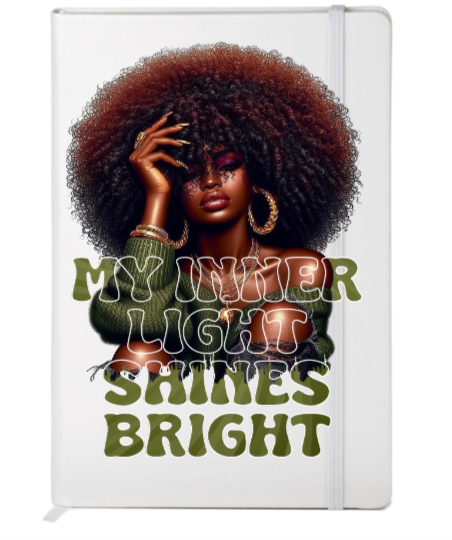 My inner Light shines bright-( Melanin Women ) -UV DTF