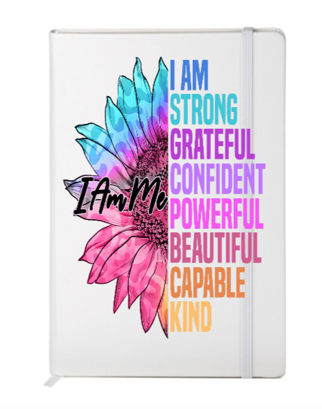 I am me -I am strong grateful affirmations -UV DTF
