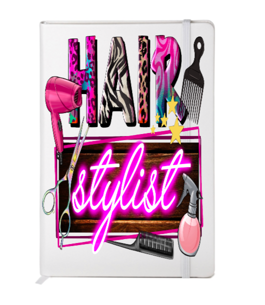 Hair Stylist - Journal UV DTF DECAL