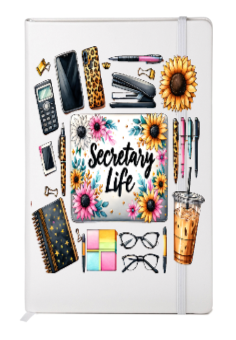 Secretary Life- Journal UV DTF DECAL