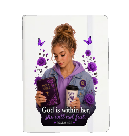 God is within her she will not fail -(Caucasian women)-UV DTF