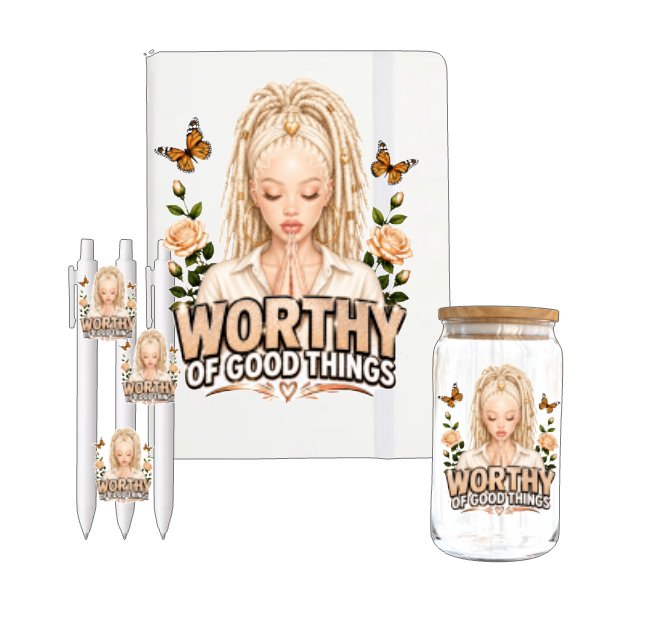 Worthy of Good Things (Albinism Women) -UV DTF