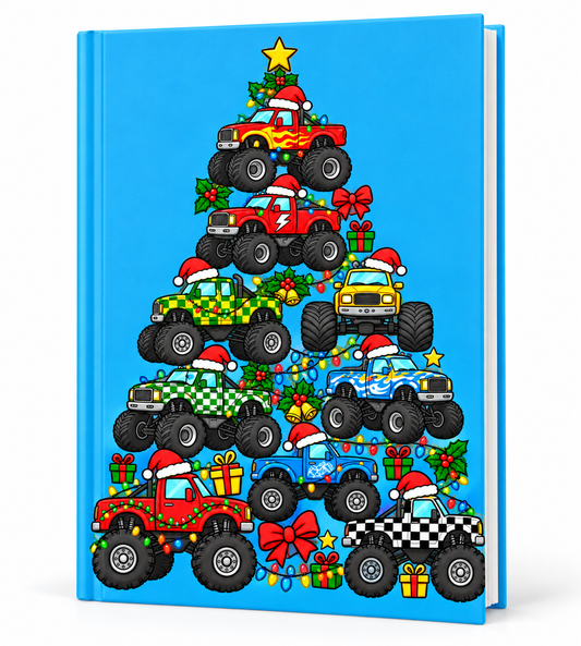 Truck Tree - (Christmas theme ) -UV DTF