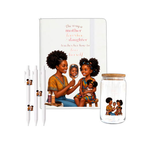 The way mother loves her daughter teachers her how to love herself -UV DTF
