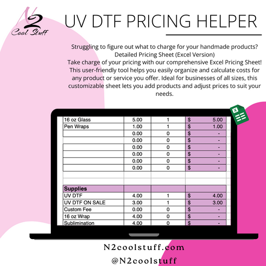 Pricing helper (Excel) ( Digital File)