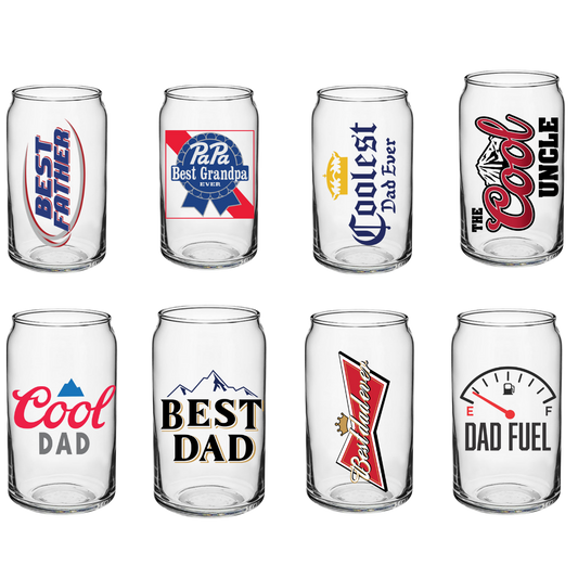 Beer Can Related (FATHERS DAY RELATED) -UVDTF DECALS