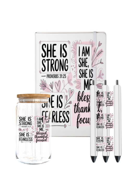 She is Strong (Christian )-UV DTF