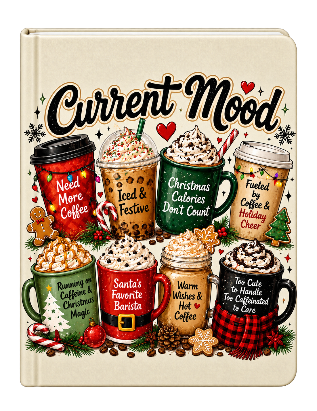 Current mood (Christmas theme ) -UV DTF