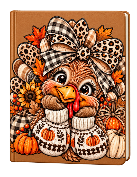 Cute Turkey-(Christmas theme ) -UV DTF