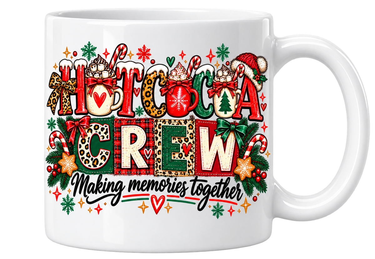 Hot Cocoa Crew -4x4 Cups