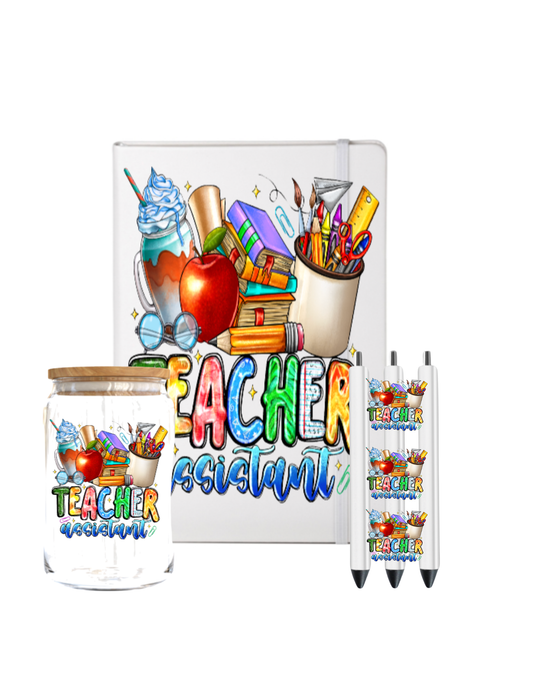 Teacher Assistant -Journal UV DTF DECAL