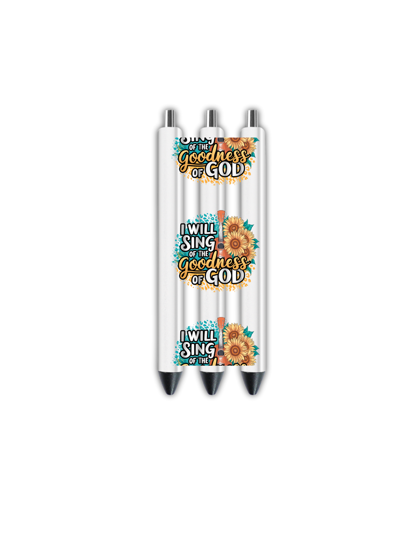 I will sing of the goodness of God- Journal UV DTF