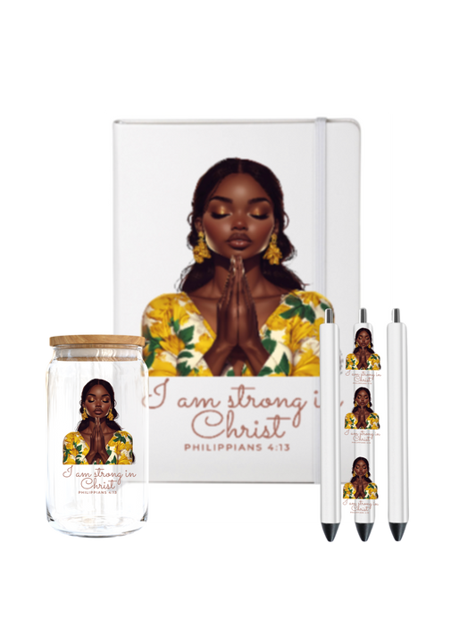 I am strong in Christ  - ( Christian related)-UV DTF