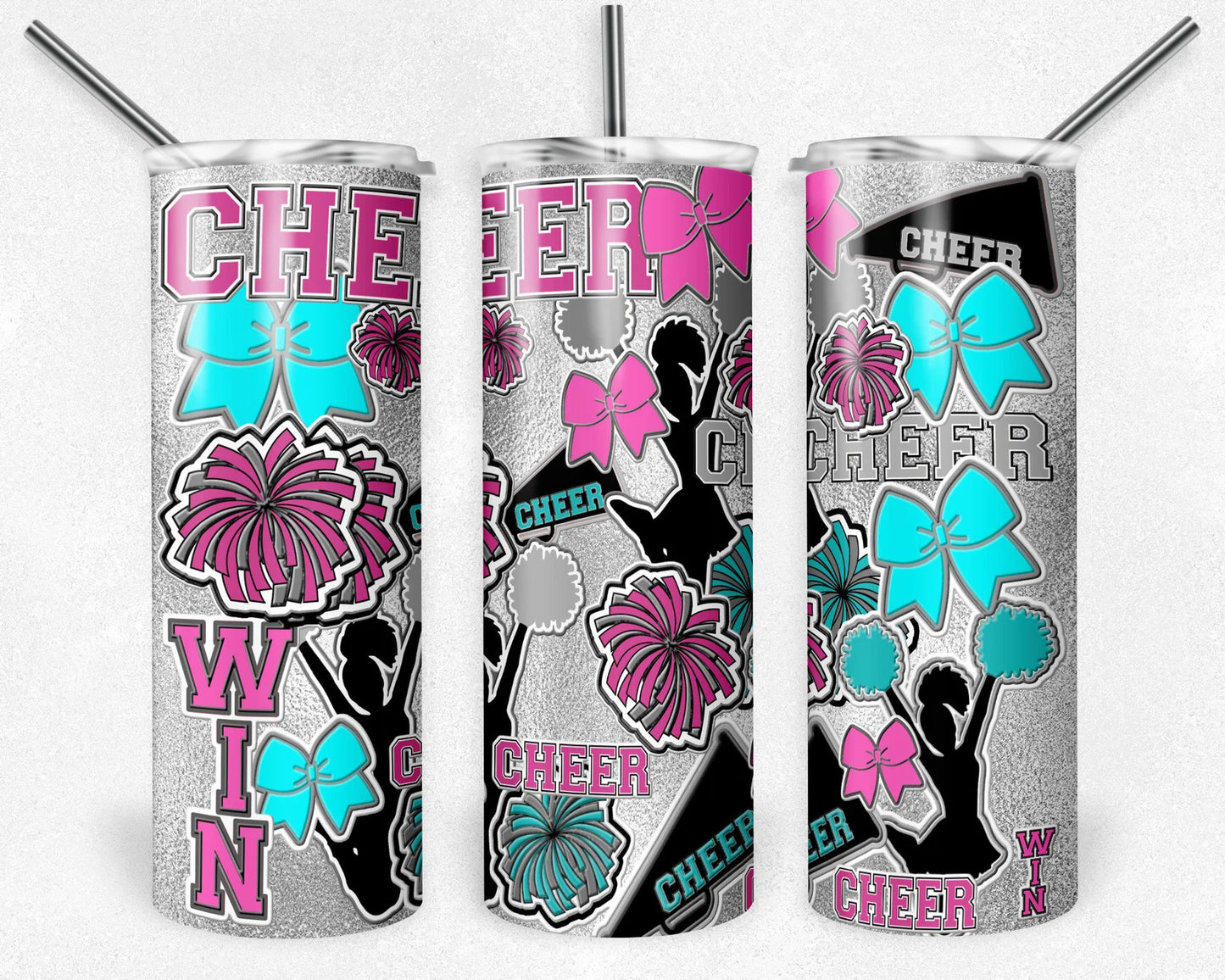 Cheer-20oz Skinny Tumbler