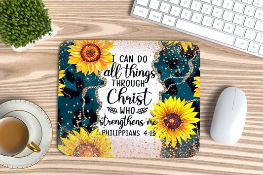 I Can Do All Things Through (Sublfower) -Ready to press transfer