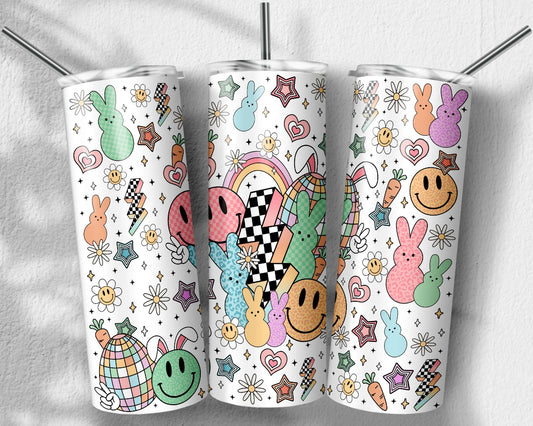 Retro Easter-20oz Skinny Tumbler